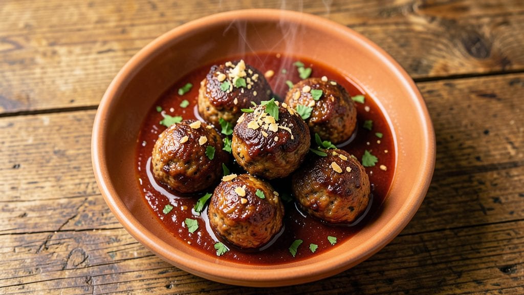 Bobby Flay's Meatballs and Sauce Recipe: Chef's Signature Umami-Packed Pairing