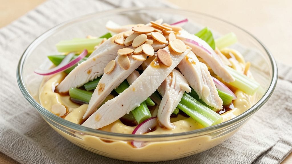Chicken Salad Recipe with Worcestershire Sauce: Tangy Umami Kick in 15 Minutes