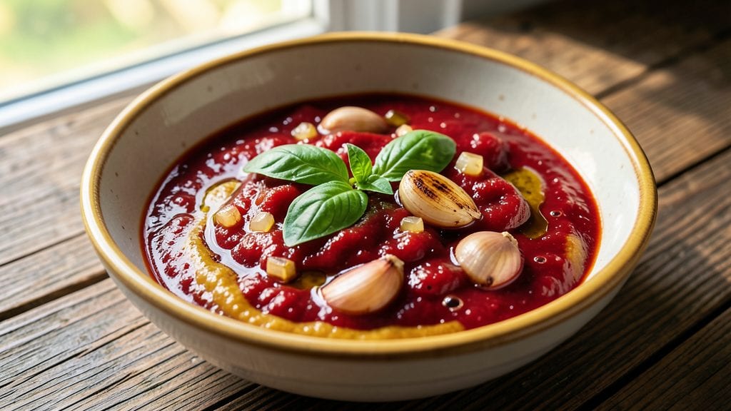 Classic Red Sauce Recipe: Slow-Simmered Tomato Depth With Fresh Basil