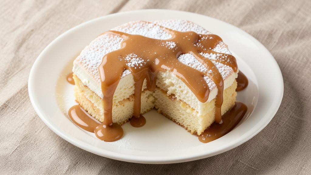 Classic Vanilla Butter Cake With Buttermilk Sauce Recipe: Moist Layers and Silky Drizzle Magic