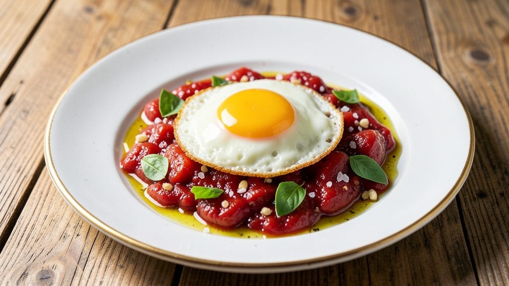 Eggs With Tomato Sauce Recipe: Simmered Garlic and Basil Brightness in 15 Minutes