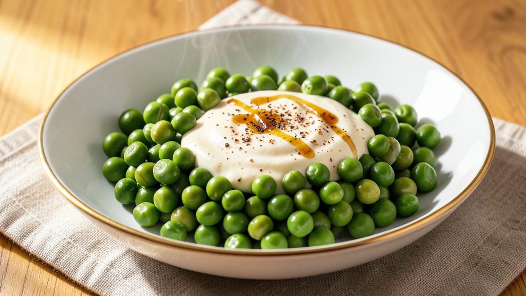 Peas in White Sauce Recipe: Creamy Velouté With Almond Flavor Notes
