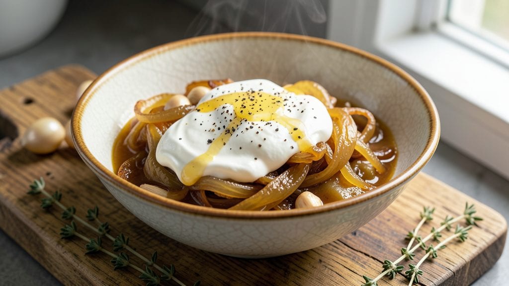 Pierogi Sauce Recipe: Onion-Infused Garlic Butter Creaminess