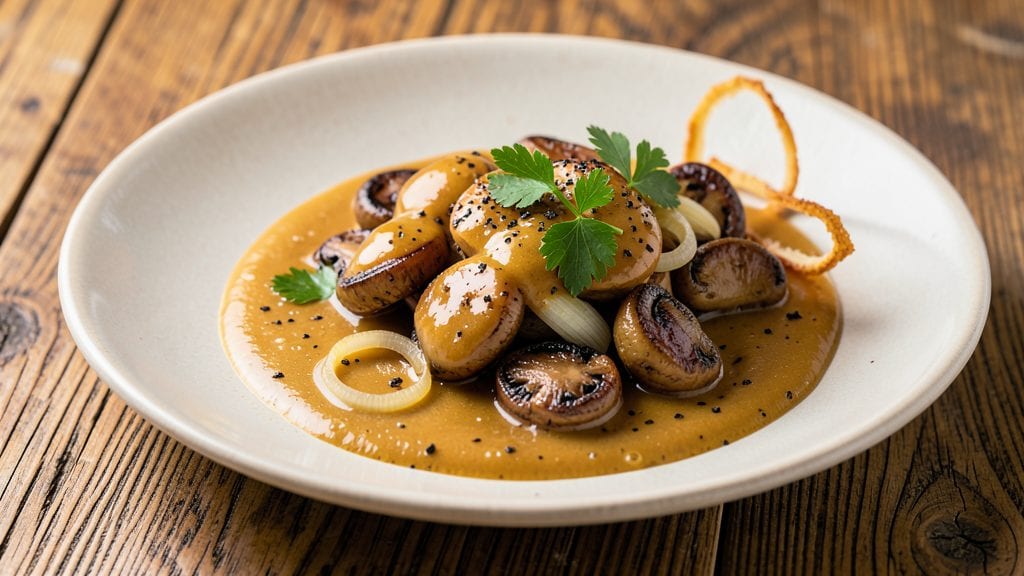 Schnitzel Sauce Recipe: Pan-Fried Mushroom Cream Velocity