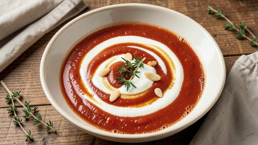 Tomato Soup Recipe with Canned Tomato Sauce: Velvety, No-Chop Pantry Magic
